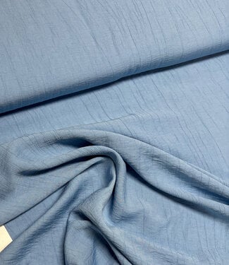 A la Ville soft crinkle rayon - blue