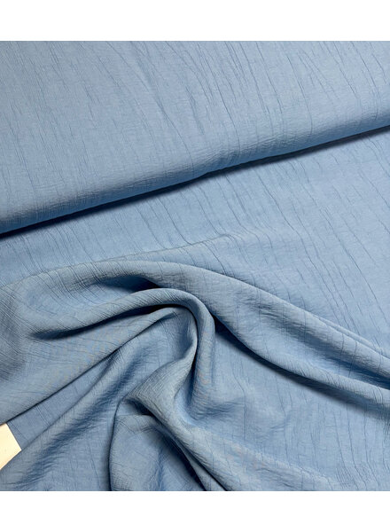 A la Ville soft crinkle rayon - blue