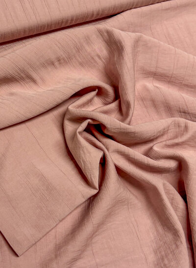 A la Ville soft crinkle rayon - pink
