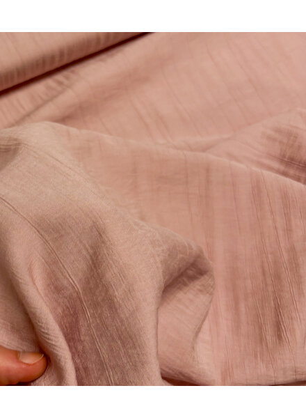 A la Ville soft crincle rayon - roze