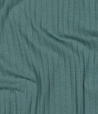 petrol - subtly ribbed knit