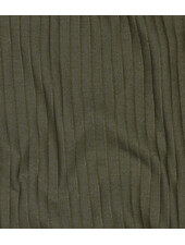 khaki - subtly ribbed knit