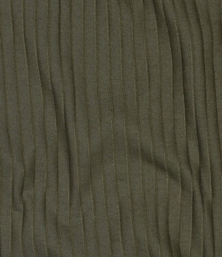 khaki - subtly ribbed knit