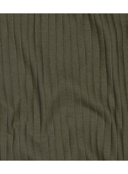 khaki - subtly ribbed knit