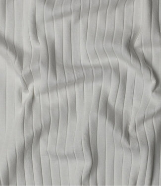 ecru - subtly ribbed knit
