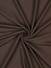 brown - subtly ribbed knit