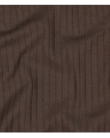 brown - subtly ribbed knit