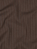 brown - subtly ribbed knit