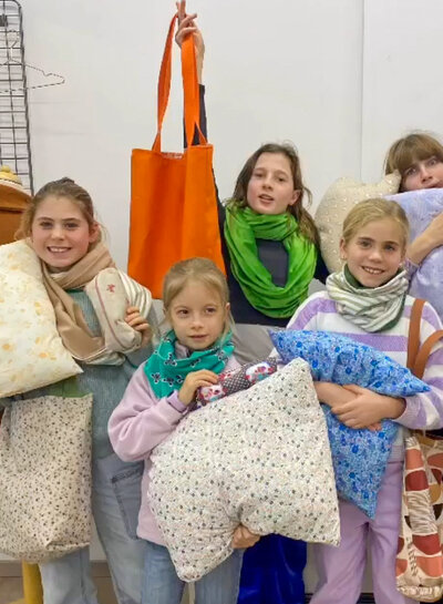 Open sewing day for kids Monday 24/8/2026