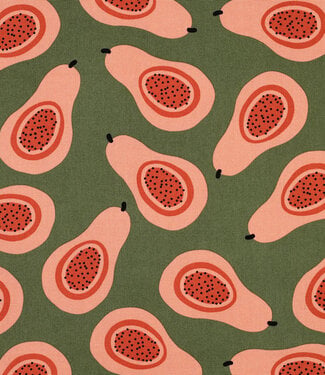 papayas - canvas