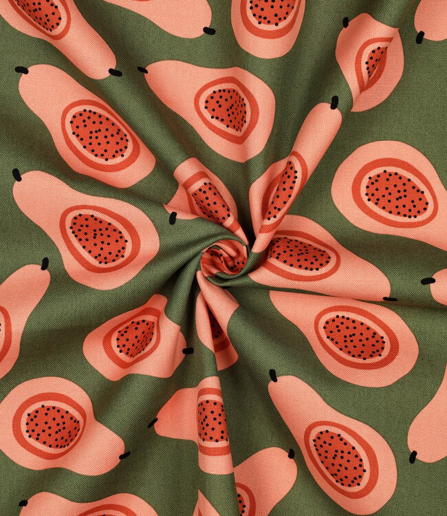 papaya's - canvas