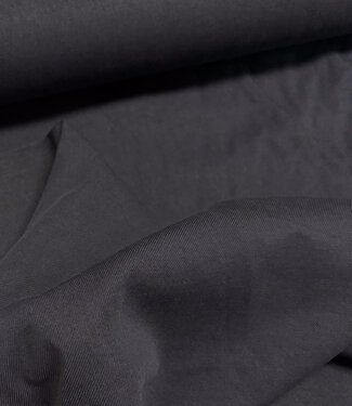 Signature sandwashed lyocell gabardine twill - slightly stretchy - navy blue