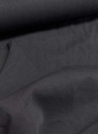 Signature sandwashed lyocell gabardine twill - slightly stretchy - navy blue