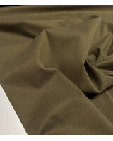 Signature sandwashed lyocell gabardine twill - licht rekbaar - khaki