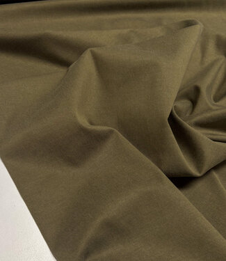 Signature sandwashed lyocell gabardine twill - slightly stretchy - khaki