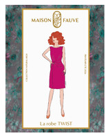 Maison Fauve La robe TWIST - naaipatroon - Engels en Franse instructies