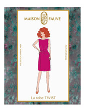 Maison Fauve La robe TWIST - naaipatroon - Engels en Franse instructies