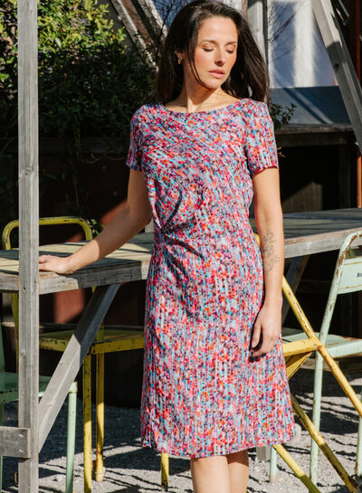 Maison Fauve The Twist dress - sewing pattern - English and French instructions