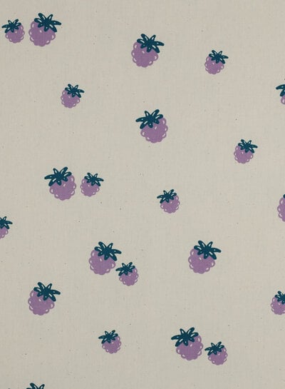 natural - berries - cotton (GOTS)
