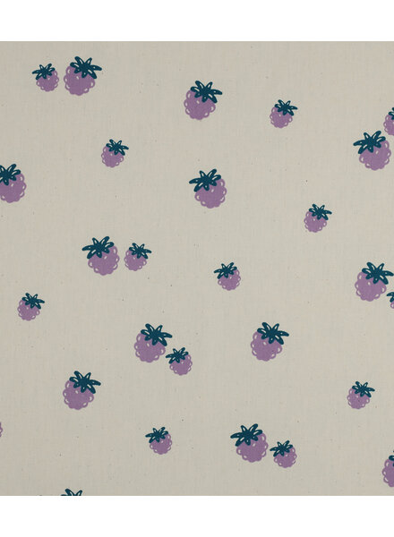 natural - berries - cotton (GOTS)
