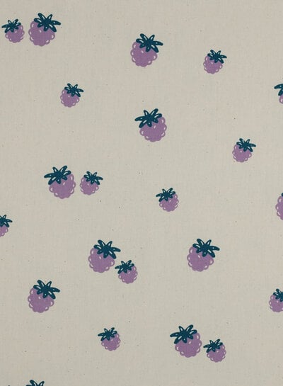natural - berries - cotton (GOTS)