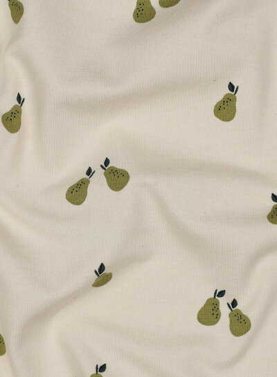 small green pears - soft jersey