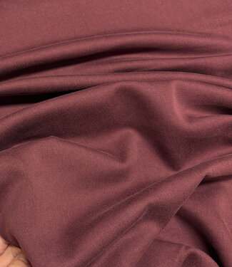 burgundy - lyocell cotton terry