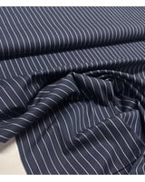 Madeline pine stripe - marine hemdenkatoen