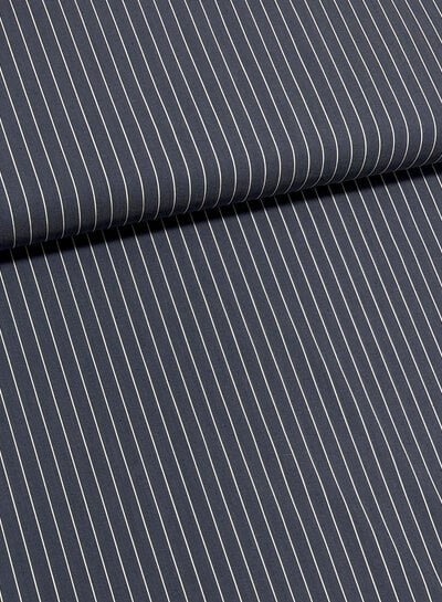 Madeline pine stripe - marine hemdenkatoen