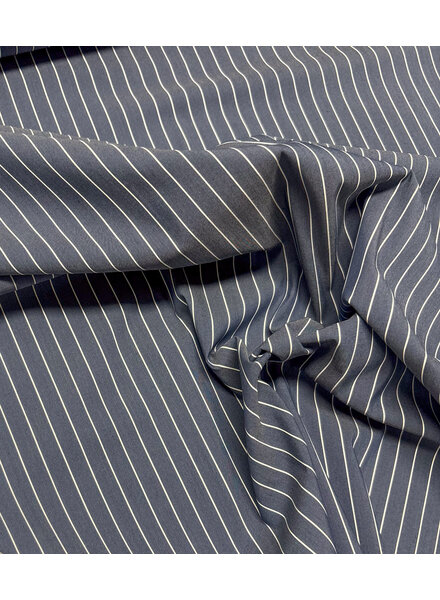 Madeline pine stripe - grey-blue shirt cotton