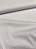 Madeline pine stripe 2 - white with dark blue stripes - shirt cotton