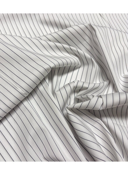 Madeline pine stripe 2 - white shirt cotton