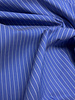 Madeline pine stripe 2 - blue shirt cotton