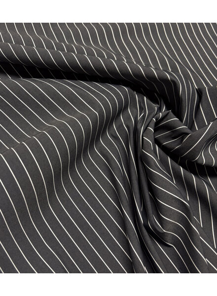 Madeline pine stripe - anthracite shirt cotton