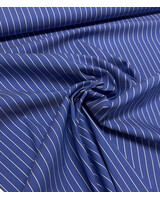 Madeline pine stripe - blauw hemdenkatoen