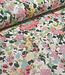 lily flowers - geweven jacquard
