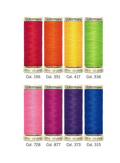 Gutermann Nostalgie garendoos 1928 - 8 conen bright