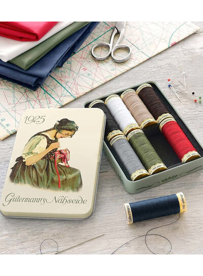 Gutermann Nostalgia yarn box 1925 - 8 cones Basic