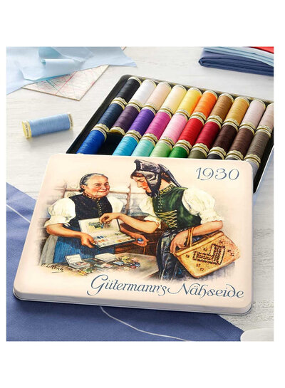 Gutermann Nostalgie garendoos 1930 - 30 conen