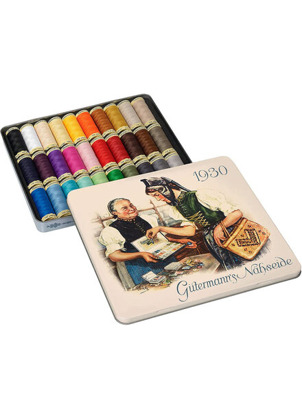 Gutermann Nostalgia yarn box 1930 - 30 cones