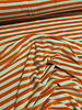 mint/rust stripes - Nicky velour