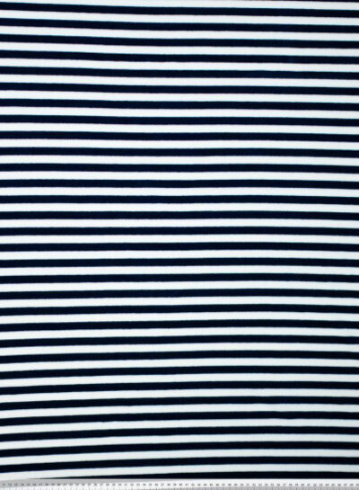 navy/ white stripes - Nicky velour