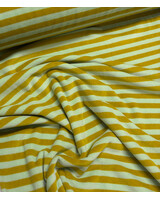 ochre mint stripes - Nicky velour