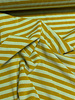 ochre mint stripes - Nicky velour