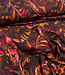 mauve wine mystic flowers  - zachte tricot