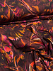 mauve wine mystic flowers  - zachte tricot