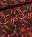 mauve wine mystic flowers  - zachte tricot