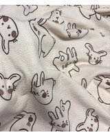 bunnies - terry crepe
