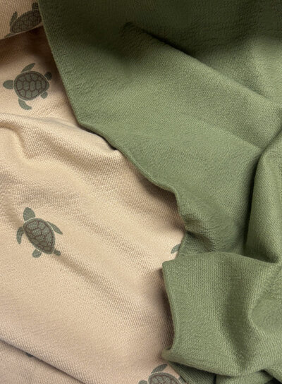 turtles - terry crepe