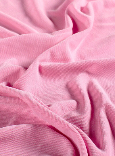 roze sandwashed viscose jersey